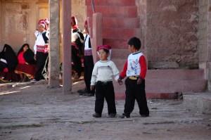 Brothers dear (his hat being red and white means he's single)