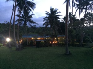 marabou lodge at night