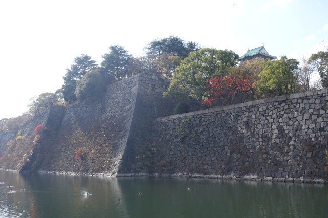 osaka castle moat