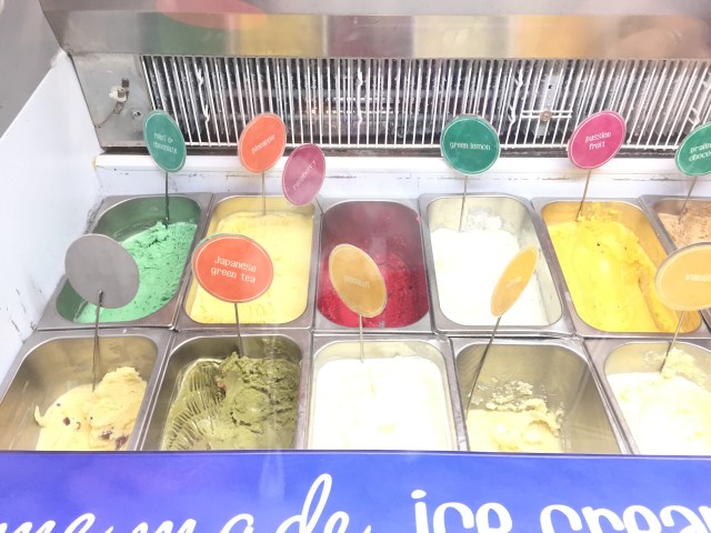 durian flavored ice cream