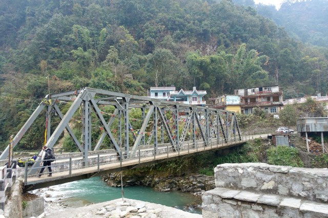 close to starting point at Nayapul