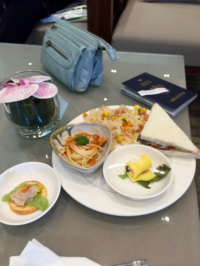 coral executive lounge food