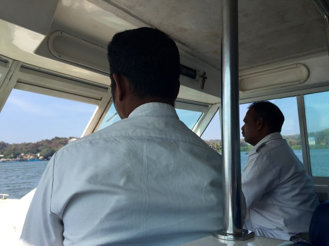 taking the boat, to the boat