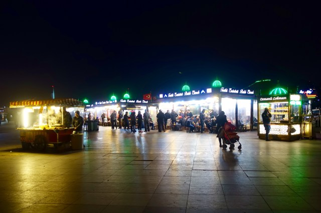 eateries on the bosphorus