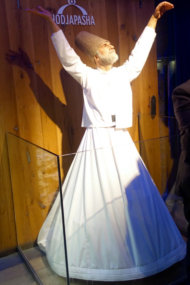 whirling dervish statue