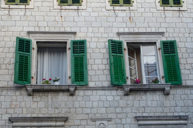 green shutters
