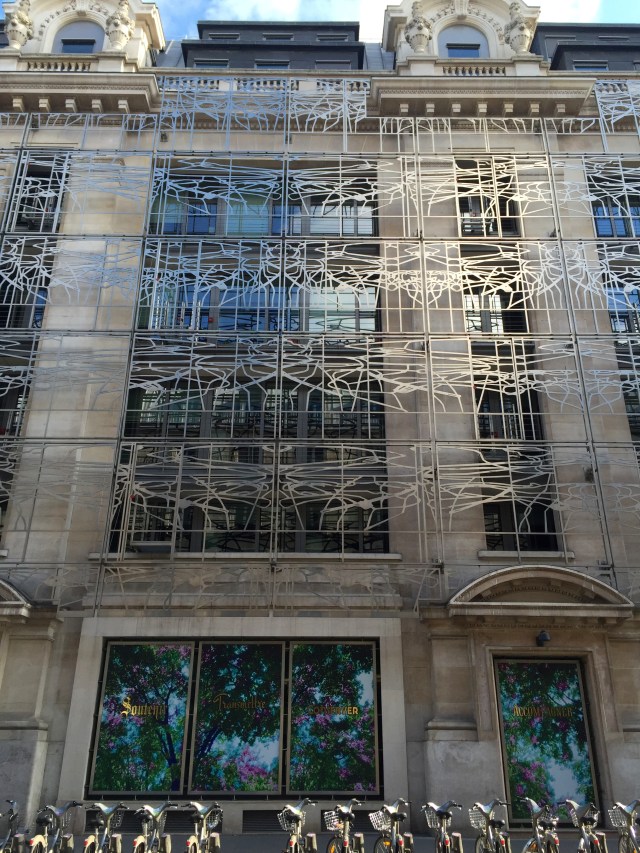 cool building siding design - by the louvre