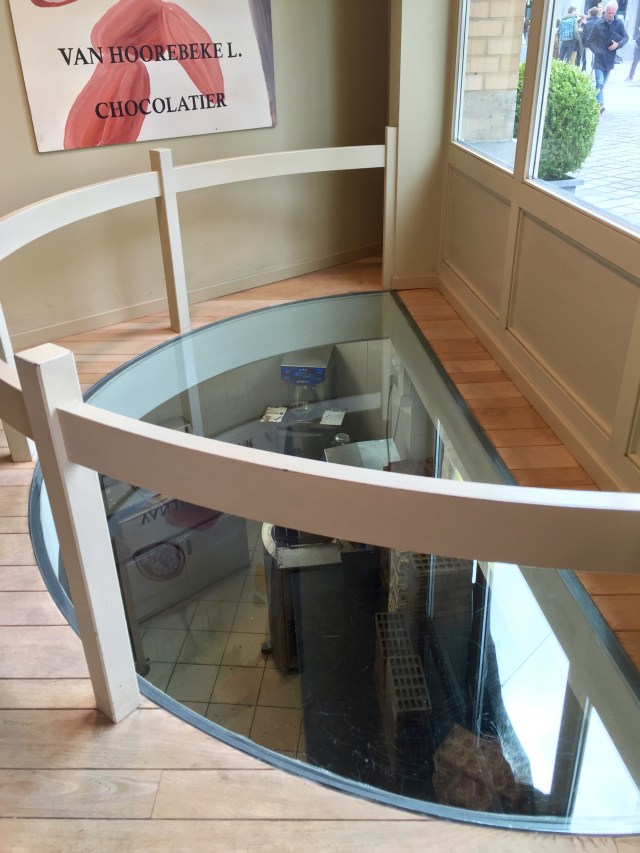 they are making it downstairs 