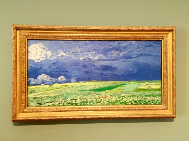 wheatfield under thunderclouds
