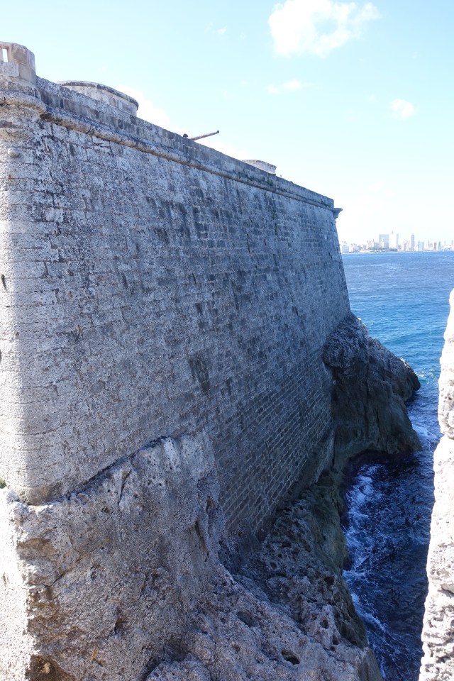 Morro Castle wall